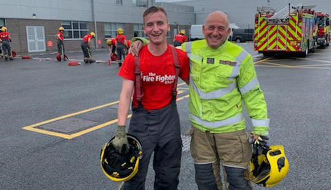 Meet Neil, Firefighter at Alfreton Fire Station and dad of two