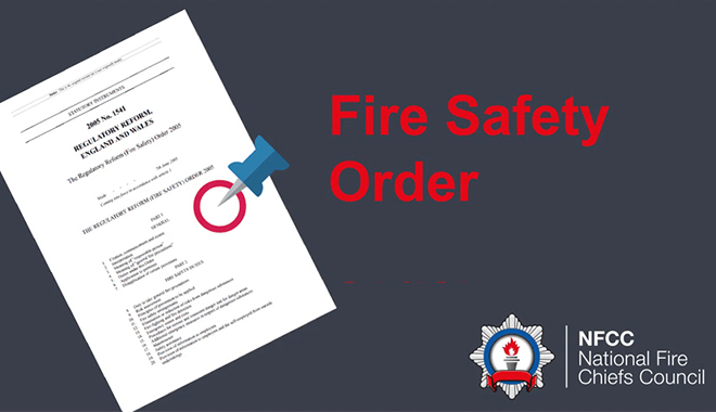 Fire safety order image
