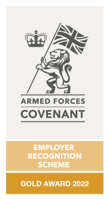 Armed Forces Covenant. Employer recognition scheme, gold award